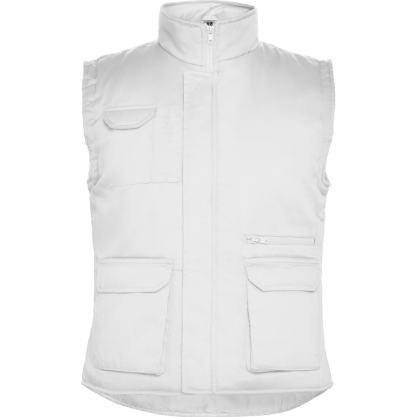 Φούτερ εργασίας Roly Workwear Almanzor 5067 σε λευκό χρώμα