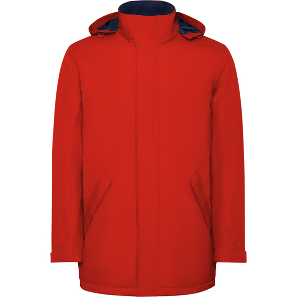 Μπουφάν softshell Roly Workwear America 5072 σε κόκκινο χρώμα