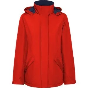 Γυναικείο μπουφάν softshell Roly Workwear America Woman 5073 σε κόκκινο χρώμα