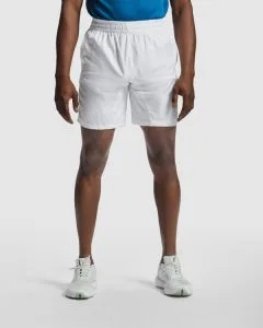Αθλητικό αθλητικό σορτς Roly Sport Andy 0356 σε λευκό χρώμα