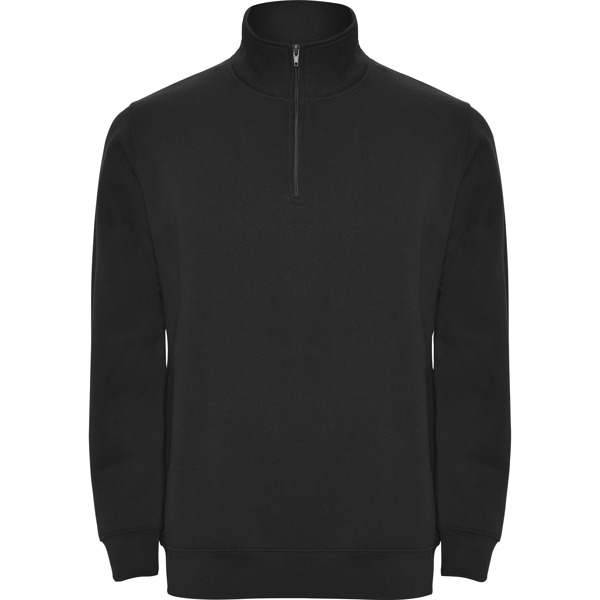 Φούτερ εργασίας Roly Workwear Aneto 1109 σε μαύρο χρώμα