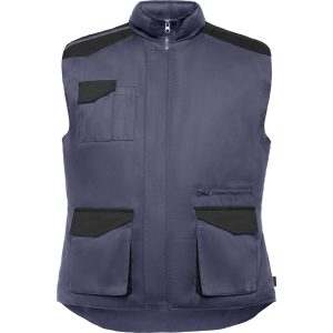 Μπουφάν εργασίας Roly Workwear Armada 8414 σε μολυβί/μαύρο χρώμα