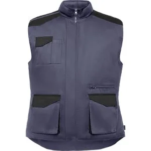 Μπουφάν εργασίας Roly Workwear Armada 8414 σε μολυβί/μαύρο χρώμα