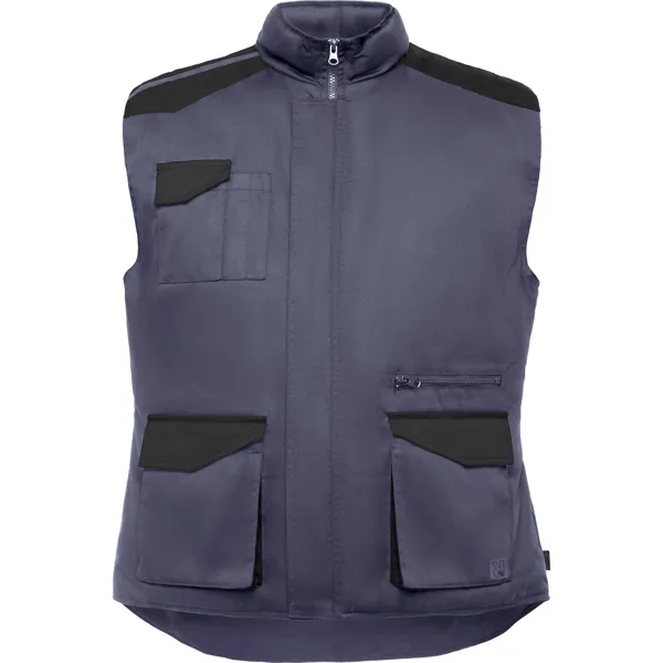 Μπουφάν εργασίας Roly Workwear Armada 8414 σε μολυβί/μαύρο χρώμα