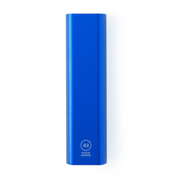 Διαφημιστικό power bank BONY 1288 σε ρουά χρώμα, με εκτύπωση λογοτύπου