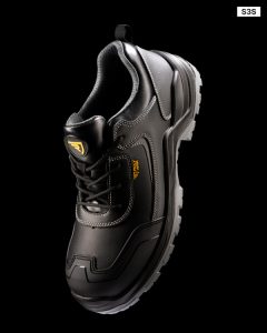 Παπούτσι εργασίας Roly Workwear Brax 8388 σε μαύρο/μολυβί χρώμα