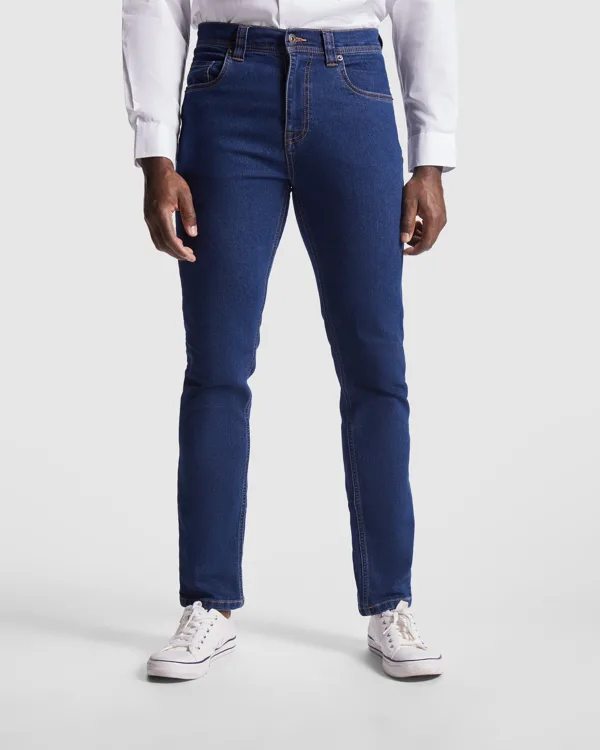 Παντελόνι εργασίας Roly Workwear Brock 8415 σε τζιν χρώμα