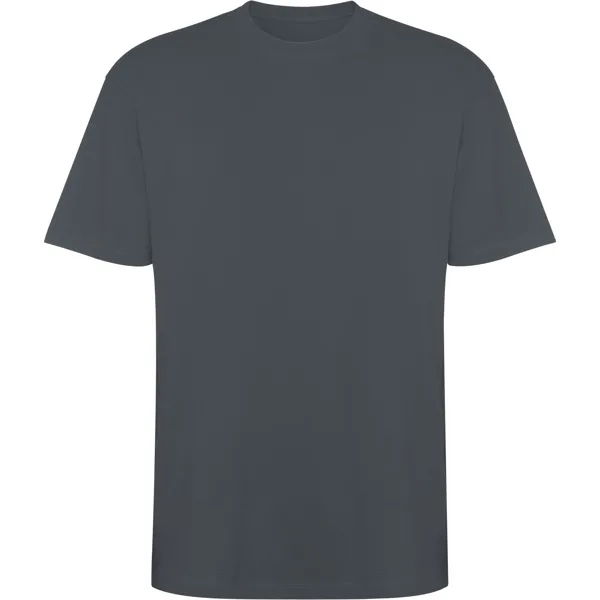 Διαφημιστικό unisex κοντομάνικο μπλουζάκι Roly Bull 6560 σε έβενος χρώμα