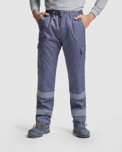 Παντελόνι εργασίας Roly Workwear Daily HV 9307 σε μολυβί χρώμα