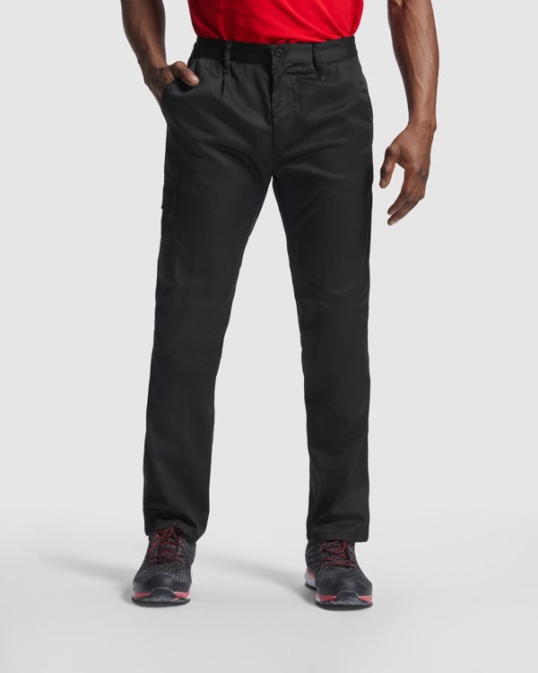 Παντελόνι εργασίας Roly Workwear Daily Next 9200 σε μαύρο χρώμα