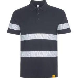 Μπλουζάκι εργασίας Roly Workwear Foran 9324 σε μολυβί χρώμα