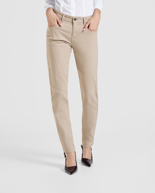 Παντελόνι εργασίας Roly Workwear Hilton 9107 σε άμμου σκούρο χρώμα