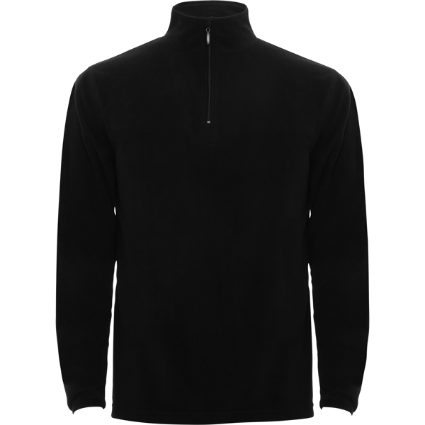 Fleece εργασίας Roly Workwear Himalaya 1095 σε μαύρο χρώμα