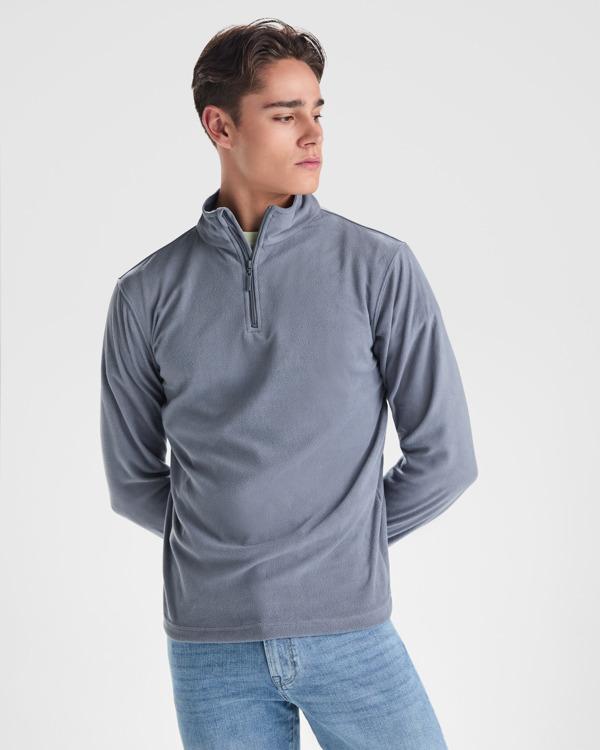 Fleece εργασίας Roly Workwear Himalaya 1095 σε μολυβί χρώμα