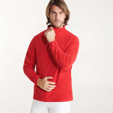Fleece εργασίας Roly Workwear Himalaya 1095 σε κόκκινο χρώμα