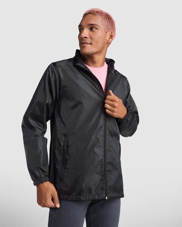 Γιλέκο fleece Roly Workwear Island 5200 σε μαύρο χρώμα