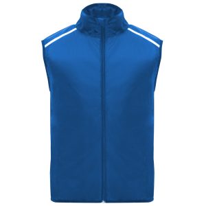 Αθλητικό αθλητικό μπλουζάκι Roly Sport Jannu 6684 σε ρουά χρώμα, με εκτύπωση λογοτύπου