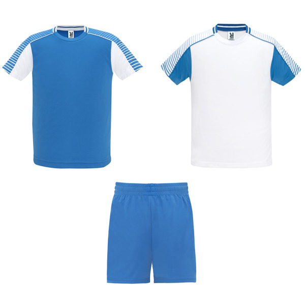 Unisex αθλητική εμφάνιση Roly Juve 0525 σε λευκό/ρουά χρώμα, με εκτύπωση λογοτύπου
