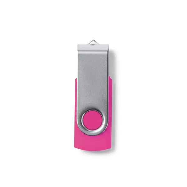 Διαφημιστικό USB μνήμη MARVIN 4186 σε φούξια χρώμα, με εκτύπωση λογοτύπου