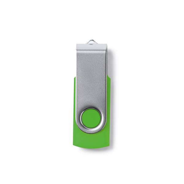 Διαφημιστικό USB μνήμη MARVIN 4186 σε πράσινο σκούρο χρώμα, με εκτύπωση λογοτύπου
