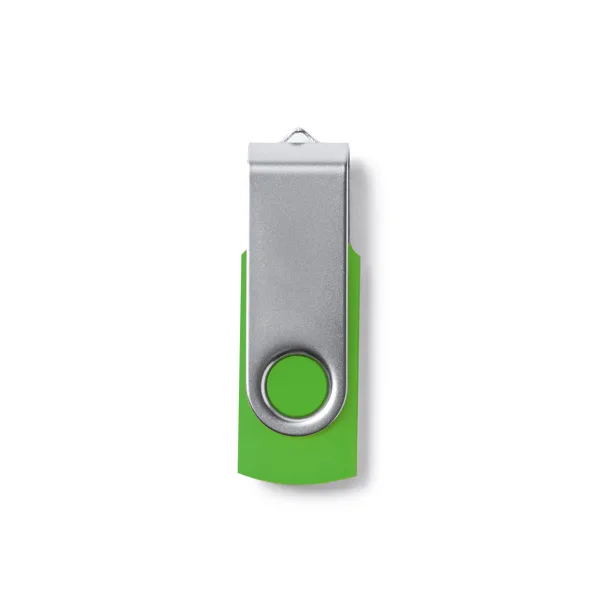 Διαφημιστικό USB μνήμη MARVIN 4186 σε πράσινο σκούρο χρώμα, με εκτύπωση λογοτύπου