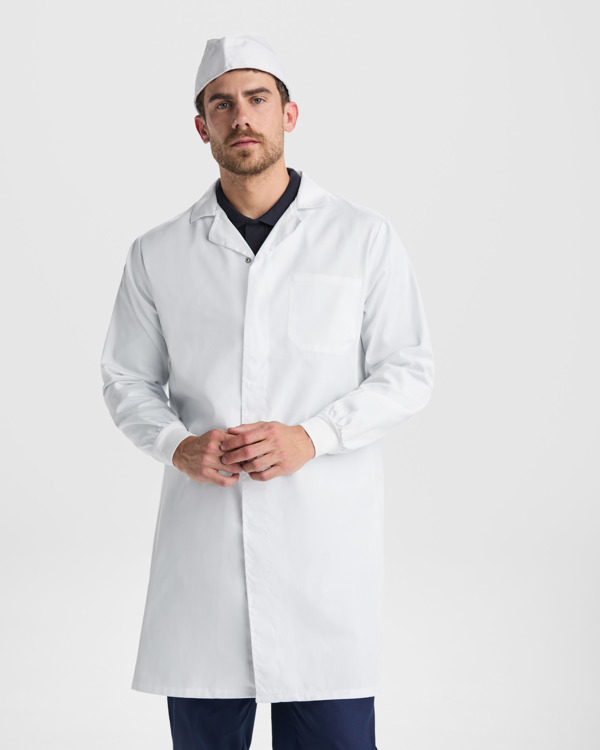 Ιατρική μπλούζα Roly Workwear Mederi 9092 σε λευκό χρώμα