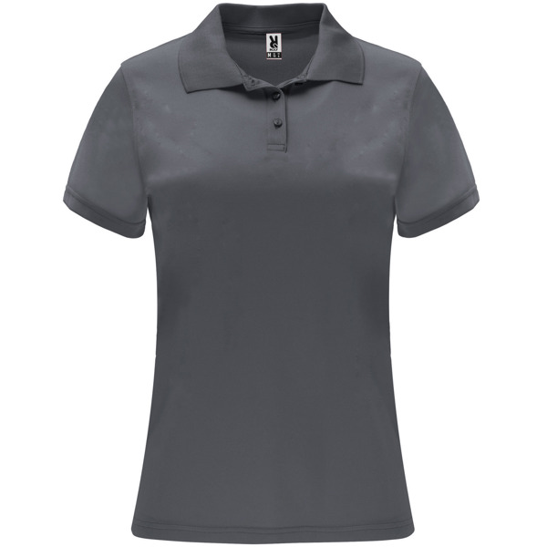 Αθλητικό αθλητικό παντελόνι Roly Sport Monzha Woman 0410 σε μολυβί χρώμα, με εκτύπωση λογοτύπου
