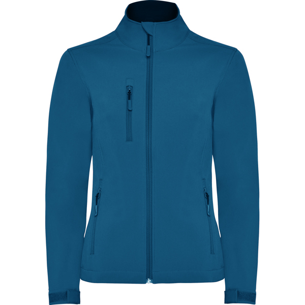 Γυναικείο μπουφάν softshell Roly Workwear Nebraska Woman 6437 σε μπλε σεληνόφωτο χρώμα