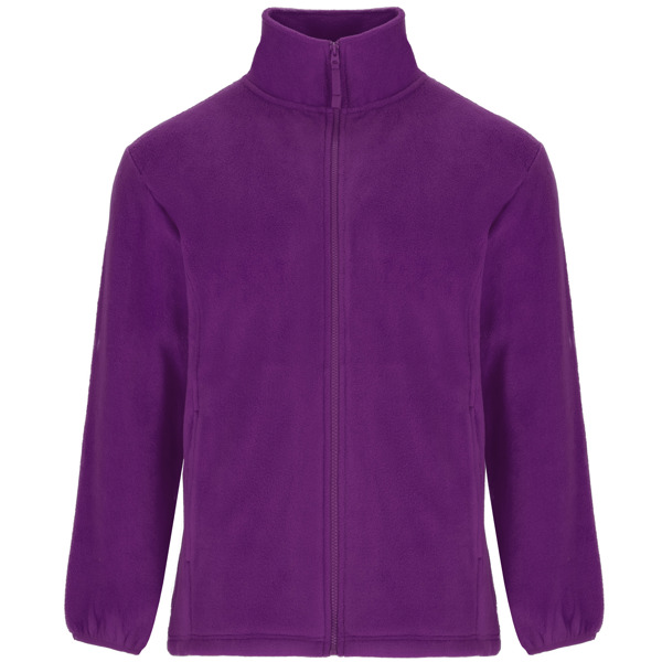 Fleece εργασίας Roly Workwear New Artic 6412 σε μωβ χρώμα