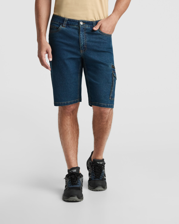 Παντελόνι εργασίας Roly Workwear Nivus 6703 σε τζιν χρώμα