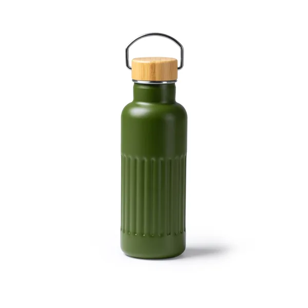 Διαφημιστικό θερμός NOBUK 1793 σε verde-oscuro χρώμα, με χάραξη λογοτύπου