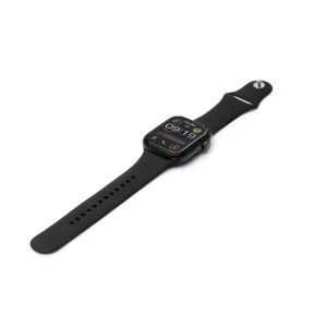 Διαφημιστικό smartwatch NOREX 1701 σε μαύρο χρώμα, με εκτύπωση λογοτύπου