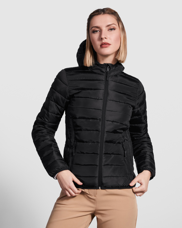 Γυναικείο μπουφάν softshell Roly Workwear Norway Woman 5091 σε μαύρο χρώμα