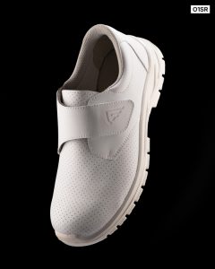 Σαμπό εργασίας Roly Workwear Opal 8393 σε λευκό χρώμα