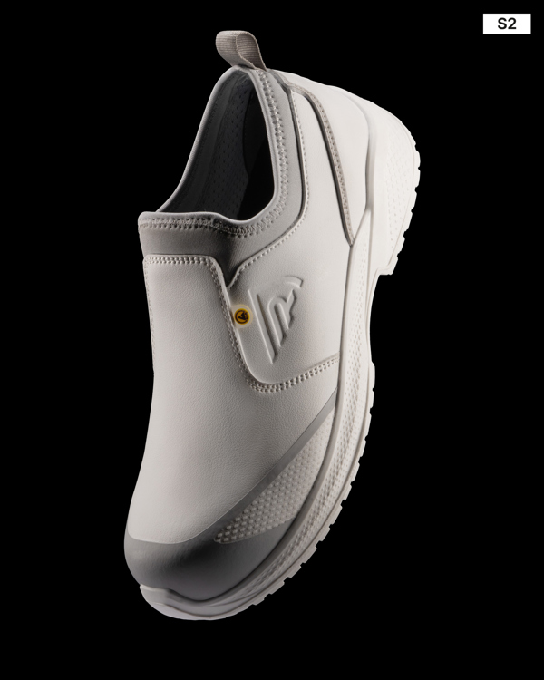 Παπούτσι εργασίας Roly Workwear Pearl 8387 σε λευκό χρώμα