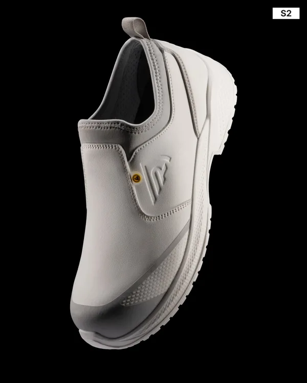 Παπούτσι εργασίας Roly Workwear Pearl 8387 σε λευκό χρώμα