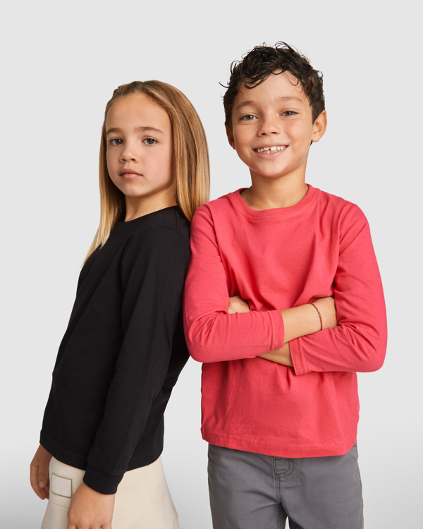Παιδικό τεχνικό μπλουζάκι Roly Pointer Child 1205 σε μπλε σκούρο χρώμα, με εκτύπωση λογοτύπου
