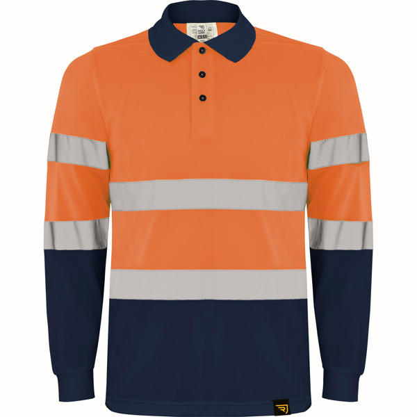 POLARIS L/S 9306 Roly – Μαρίν / Πορτοκαλί Φωσφοριζέ