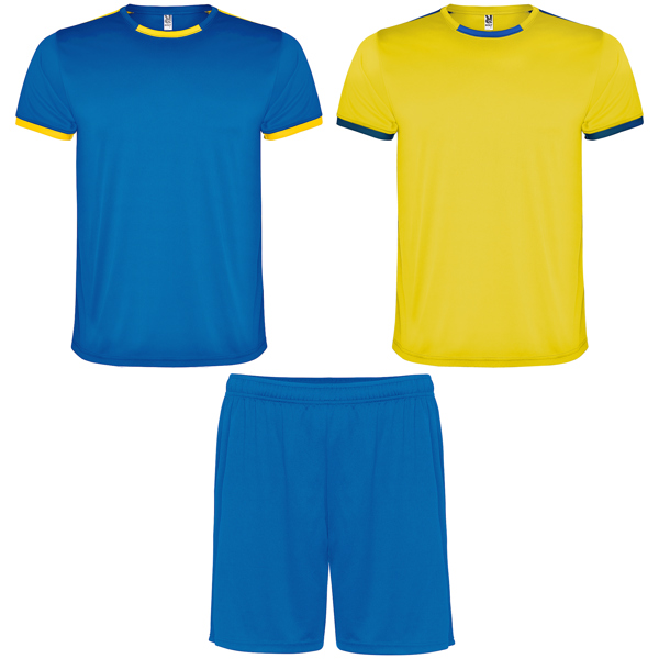 Unisex αθλητική εμφάνιση Roly Racing 0452 σε κίτρινο/ρουά χρώμα, με εκτύπωση λογοτύπου