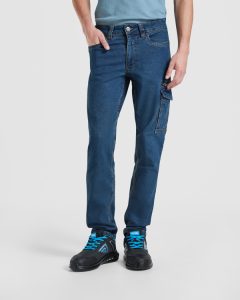 Παντελόνι εργασίας Roly Workwear Raptor 8402 σε τζιν χρώμα