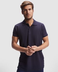 Πόλο εργασίας Roly Workwear Rover 8403 σε μπλε σκούρο χρώμα