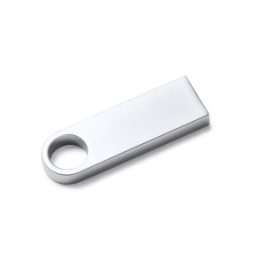 Διαφημιστικό USB μνήμη ROY 4188 σε ασημί χρώμα, με εκτύπωση λογοτύπου