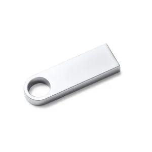 Διαφημιστικό USB μνήμη ROY 4188 σε ασημί χρώμα, με εκτύπωση λογοτύπου