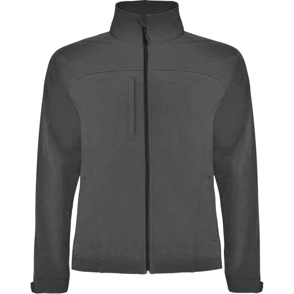 Μπουφάν softshell Roly Workwear Rudolph 6435 σε μολυβί σκούρο χρώμα