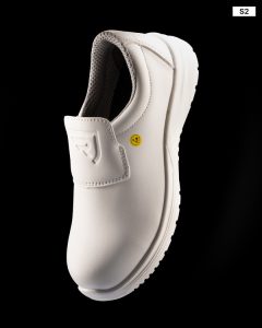 Παπούτσι εργασίας Roly Workwear Salt 8386 σε λευκό χρώμα