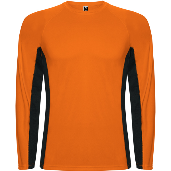 SHANGHAI L/S 6670 Roly – Πορτοκαλί φθορισμού/μαύρο