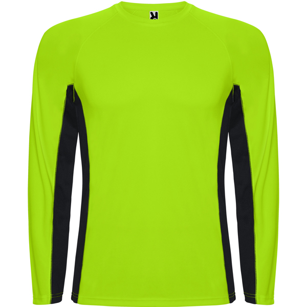 SHANGHAI L/S 6670 Roly – Πράσινο φθορισμού/μαύρο