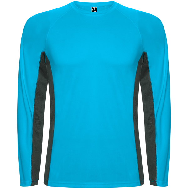 SHANGHAI L/S 6670 Roly – Τιρκουάζ / Μολυβί Σκούρο