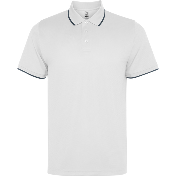 Πόλο εργασίας Roly Workwear Sian 8421 σε λευκό χρώμα