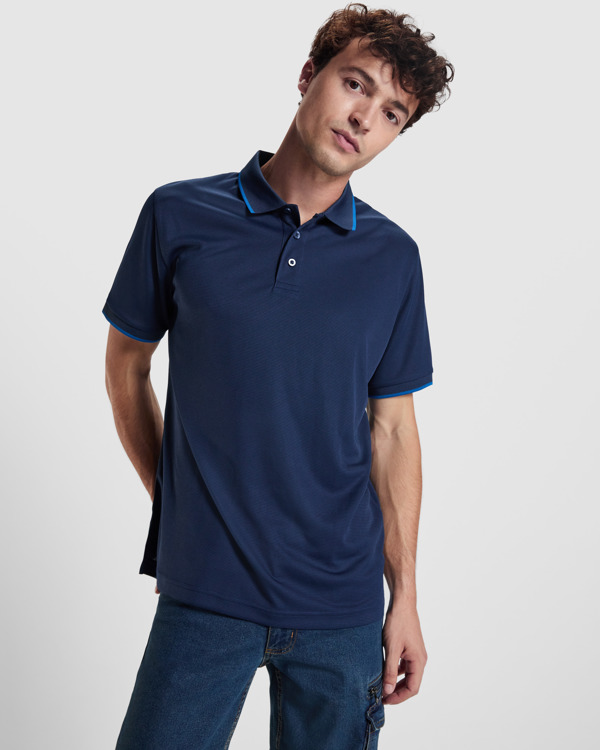 Πόλο εργασίας Roly Workwear Sian 8421 σε μπλε σκούρο χρώμα